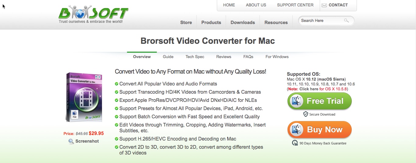 free download brorsoft video converter for mac