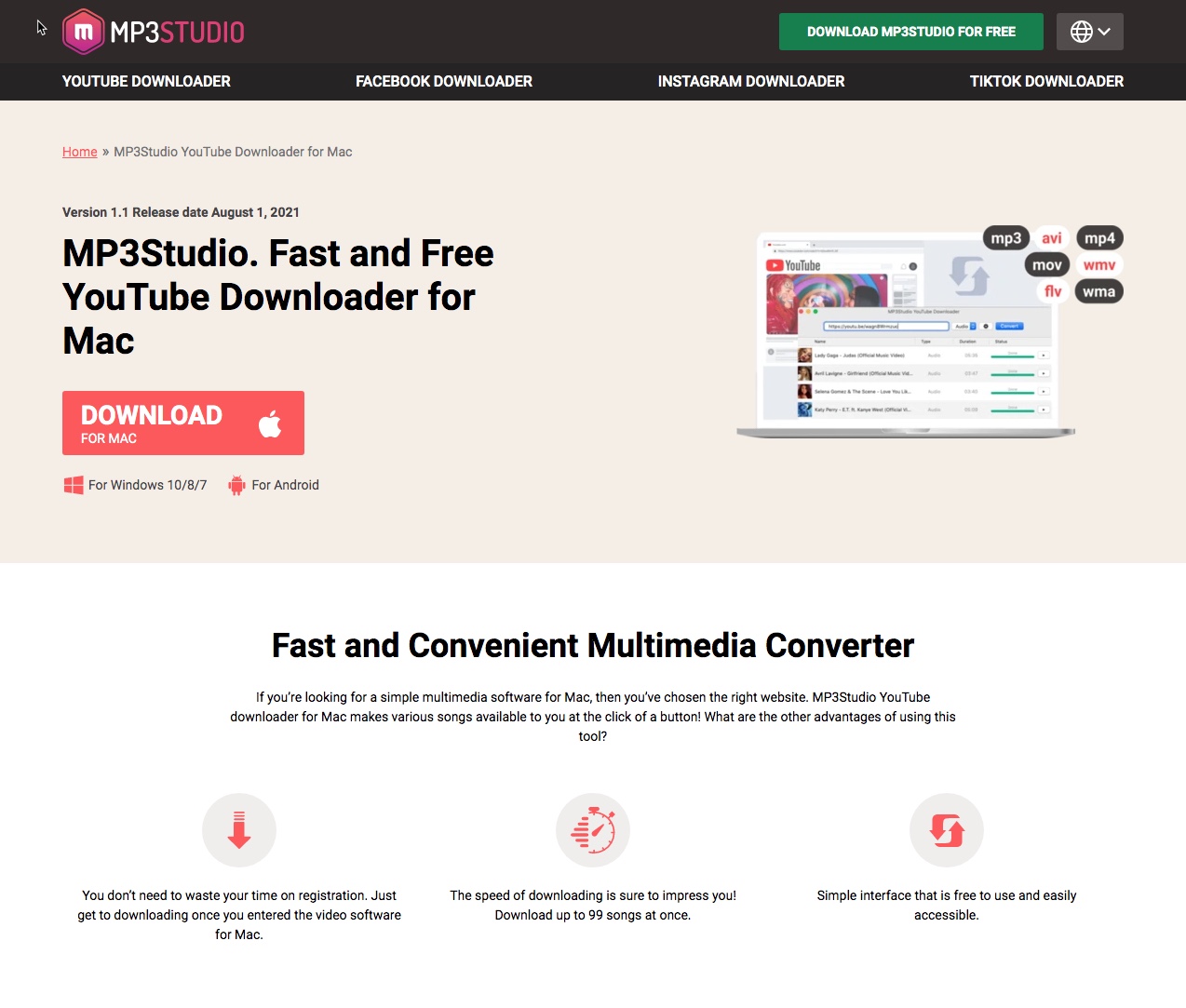 youtube converter for mac free download mp3